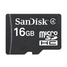 Sandisk - SanDisk 16 GB MicroSDHC minneskort svart