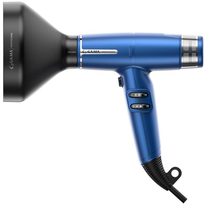 Ga.Ma - GA.MA Hårfön IQ Lite Blå 110. 000rpm 294gr