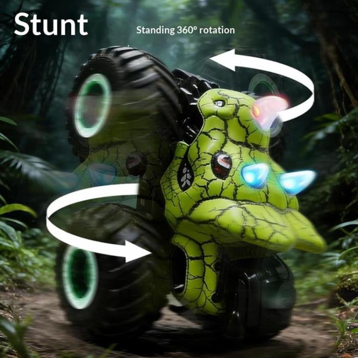 OEM - 2.4GHz Fjärrstyrd Bull Stuntbil Terrängfordon med Vattendimma YL-134 - Blå