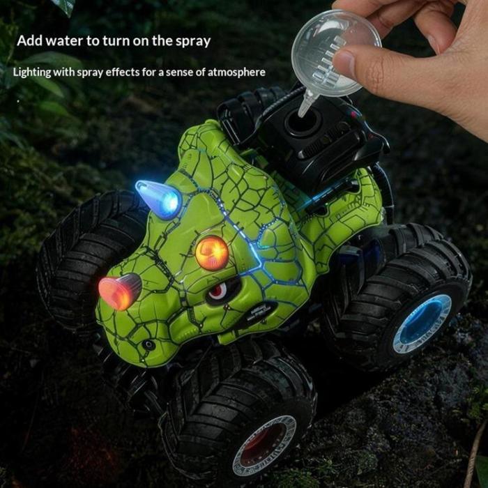 OEM - 2.4GHz Fjärrstyrd Bull Stuntbil Terrängfordon med Vattendimma YL-134 - Blå