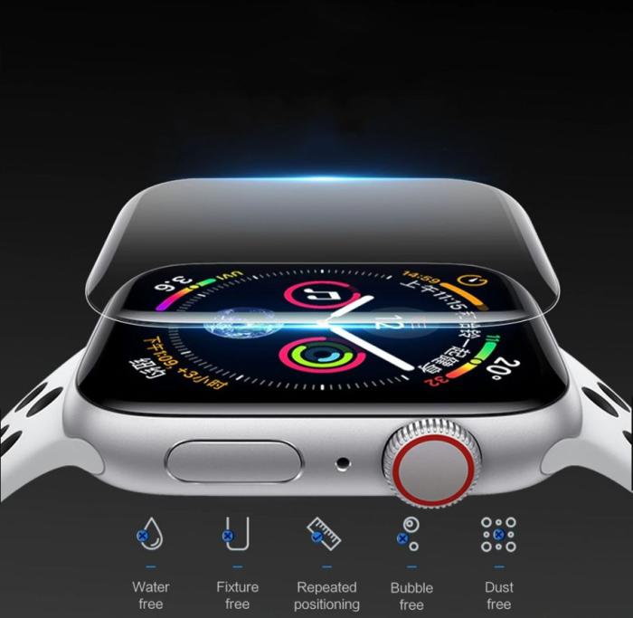UTGATT5 - ROCK Skärmskydd Hydrogel Apple Watch 4/5 (44Mm)