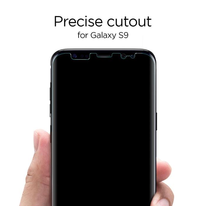 UTGATT5 - SPIGEN Skärmskydd Neo Flex Case Friendly Galaxy S9
