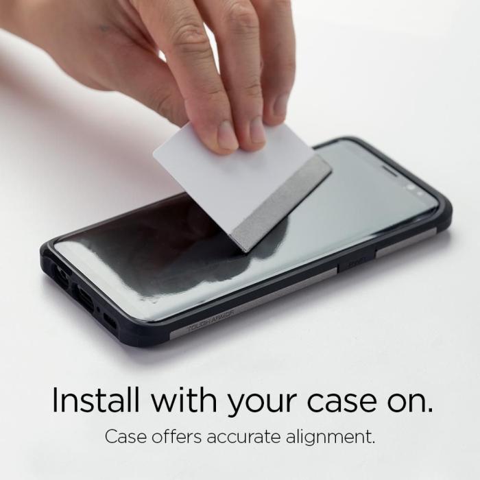 UTGATT5 - SPIGEN Skärmskydd Neo Flex Case Friendly Galaxy S9