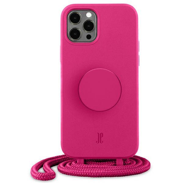 Just Elegance iPhone 12/12 Pro Skal MagSafe PopGrip Orchid Flower