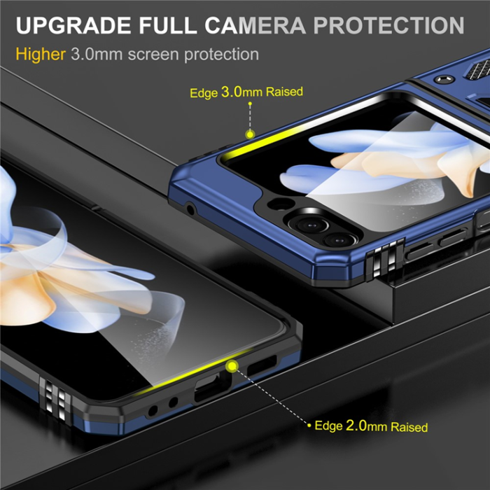 A-One Brand - Galaxy Z Flip7 FE/Z Flip6 Mobilskal Armor Kickstand