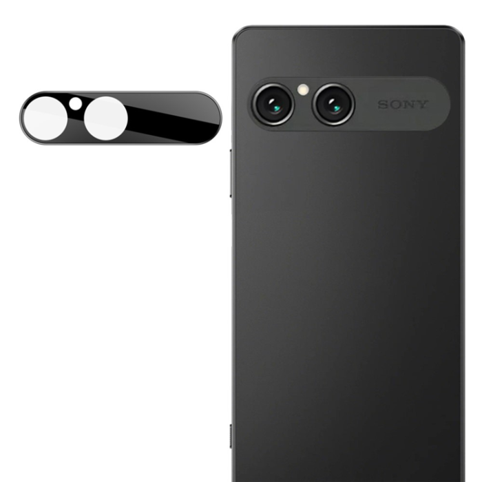 Imak - Imak Sony Xperia 10 VII Härdat Glas Kameraskydd - Svart