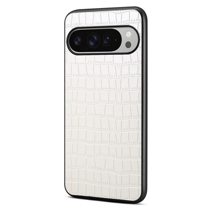 A-One Brand - Google Pixel 10 Pro XL Mobilskal Crocodile Texture - Vit