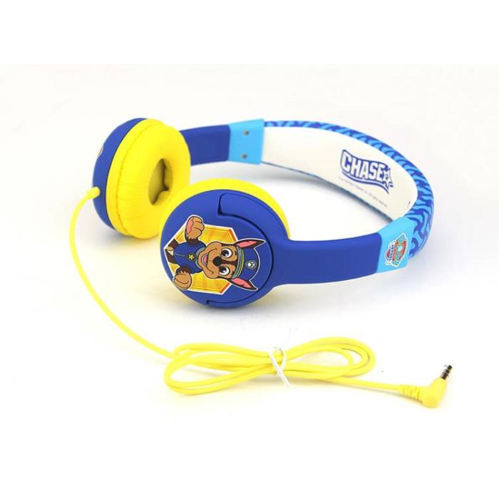 PAW PATROL - PAW PATROL Hörlurar Junior On-Ear 85dB Chase - Blå