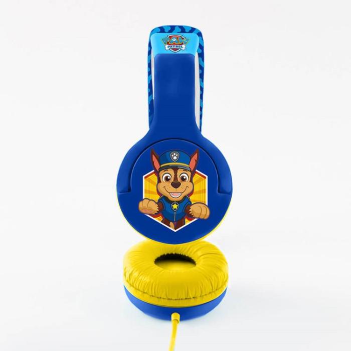 PAW PATROL - PAW PATROL Hörlurar Junior On-Ear 85dB Chase - Blå