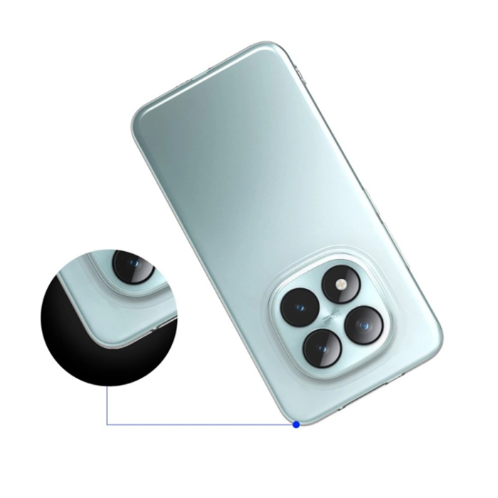 Tech-Protect - Tech-Protect Mobilskal För Xiaomi Redmi Note 15 Pro 5G Flexair - Clear