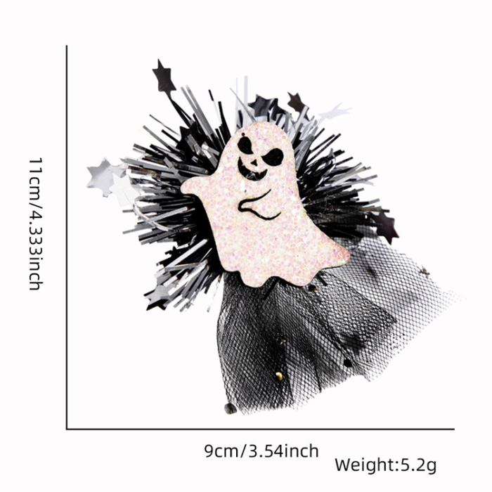 OEM - 5Pcs Halloween Costume Hårspännen Nät - Ghost Chasing