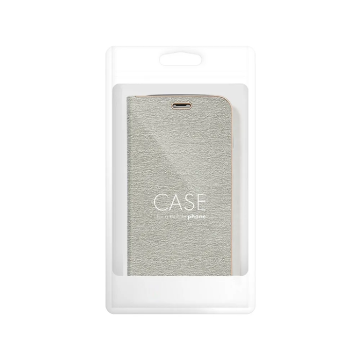 OEM - Xiaomi Redmi 14C Plånboksfodral Luna Gold - Silver