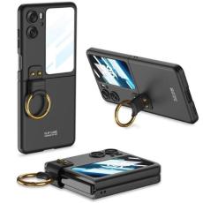 OEM - Oppo Find N2 Flip Mobilskal Ringhållare Kickstand - Svart