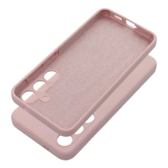 OEM - Galaxy S24 FE Mobilskal Silikon 2mm - Rosa