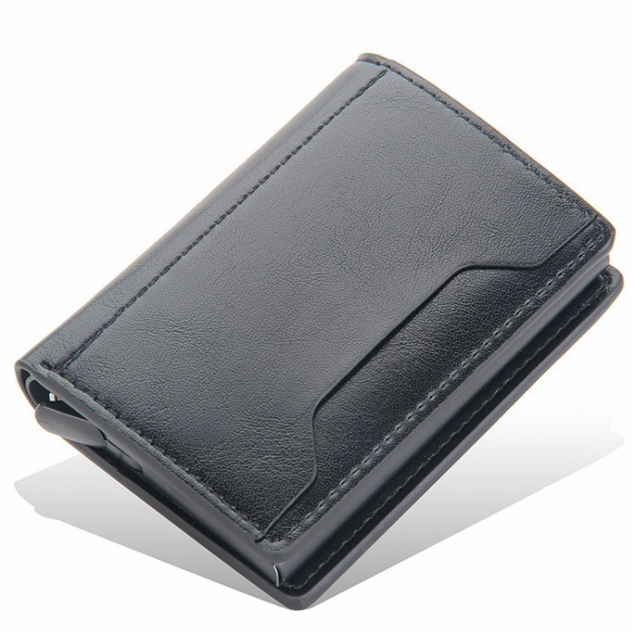 BAELLERRY - BAELLERRY Korthållare RFID K9140 Automatic Pop Up - Svart