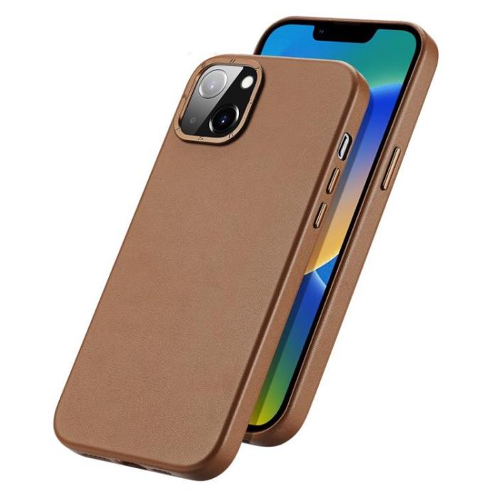 Dux Ducis - Dux Ducis iPhone 14 Skal MagSafe Grit - Brun