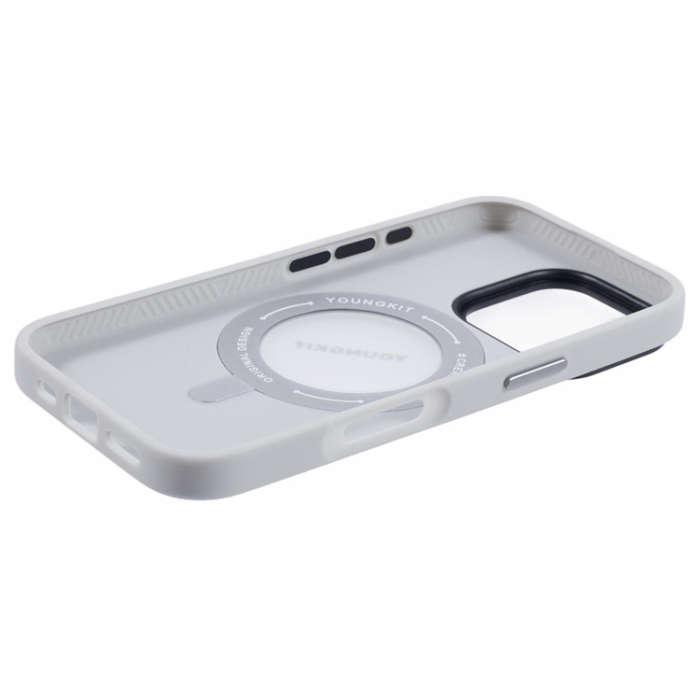 A-One Brand - Youngkit iPhone 16 Pro Max Mobilskal Magafe Rotating Kickstand
