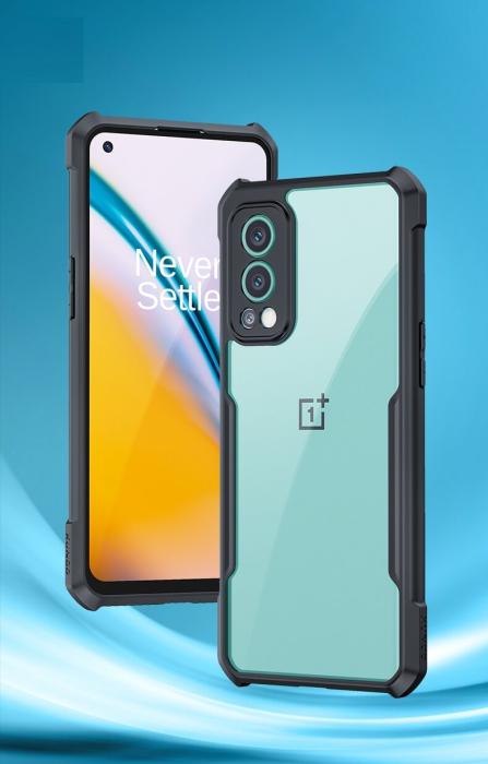 A-One Brand - Combo Acrylic Mobilskal till Oneplus Nord 2 5G - Svart