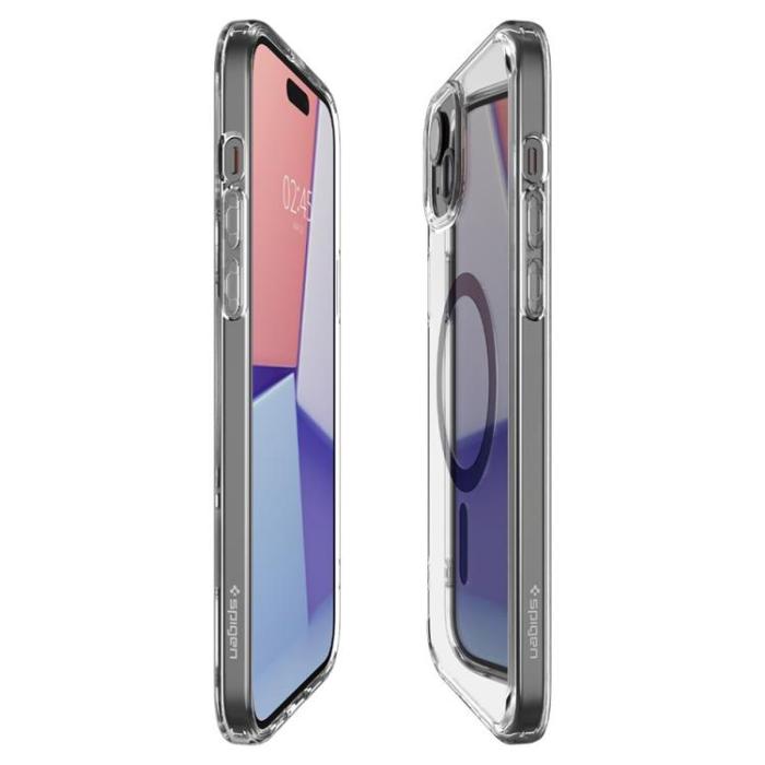 Spigen - Spigen iPhone 15 Mobilskal Magsafe Ultra Hybrid - Svart