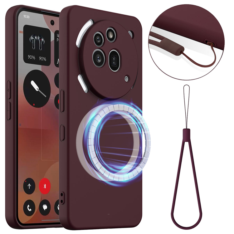 Nothing Phone (3a) Pro Mobilskal MagSafe Liquid Silikon | 2353 | AlltMobil