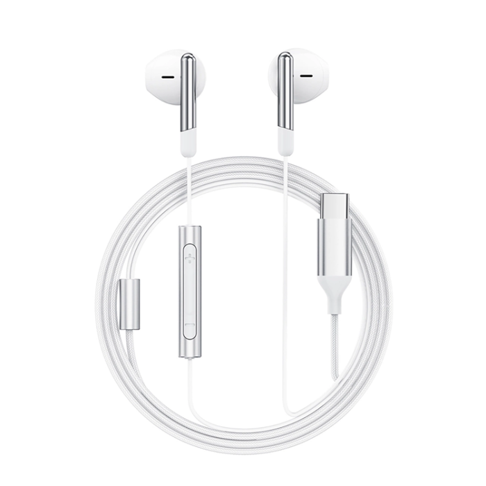 Acefast - Acefast L3 In-Ear USB-C Hörlurar med Mikrofon - Vit