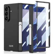 GKK - GKK Galaxy Z Fold 7 Mobilskal Hinge Kickstand - Svart
