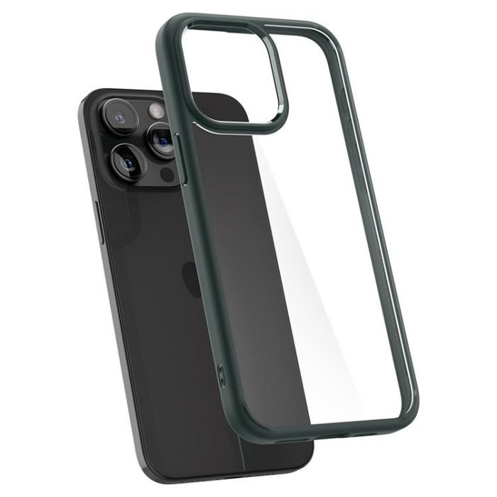 OEM - Spigen iPhone 15 Pro Max Mobilskal Ultra Hybrid - Grön