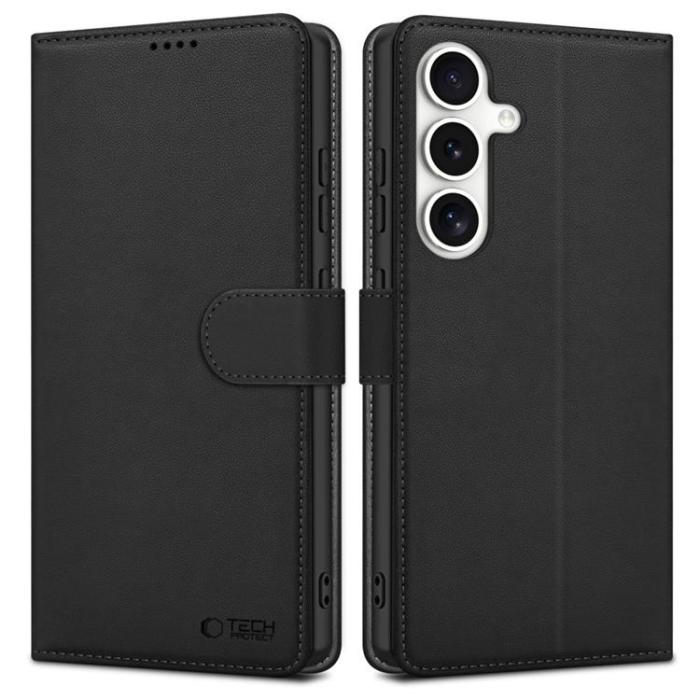 Tech-Protect - Tech-Protect Galaxy S25 Plus Plånboksfodral - Svart