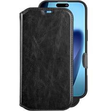 Champion - Champion iPhone Air Plånboksfodral Slim 2-in-1 - Svart