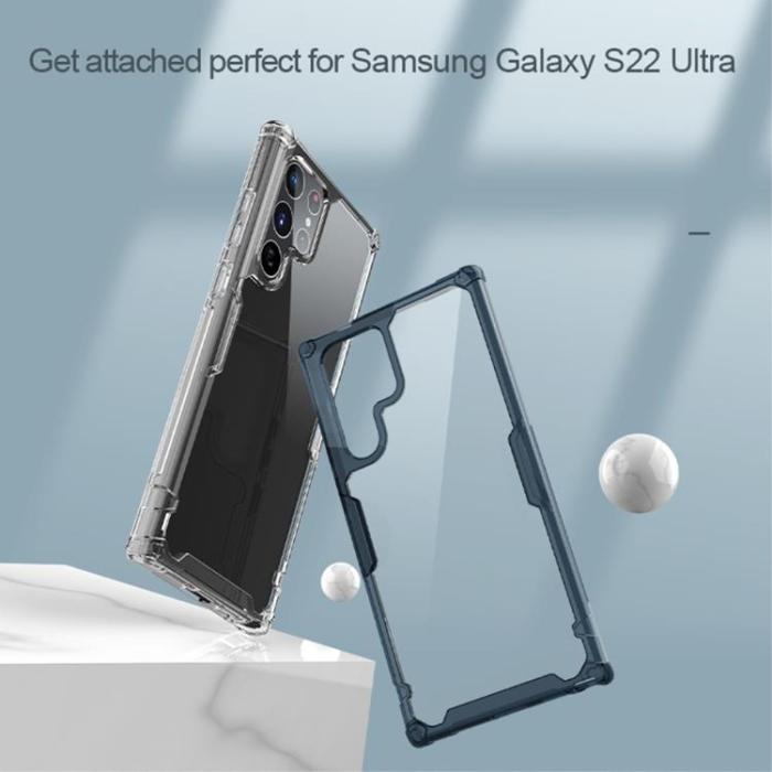 Nillkin - Nillkin Nature Skal Galaxy S22 Ultra 5G - Transparent