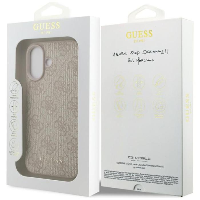 Guess - Guess iPhone 17 Mobilskal 4G Classic - Rosa