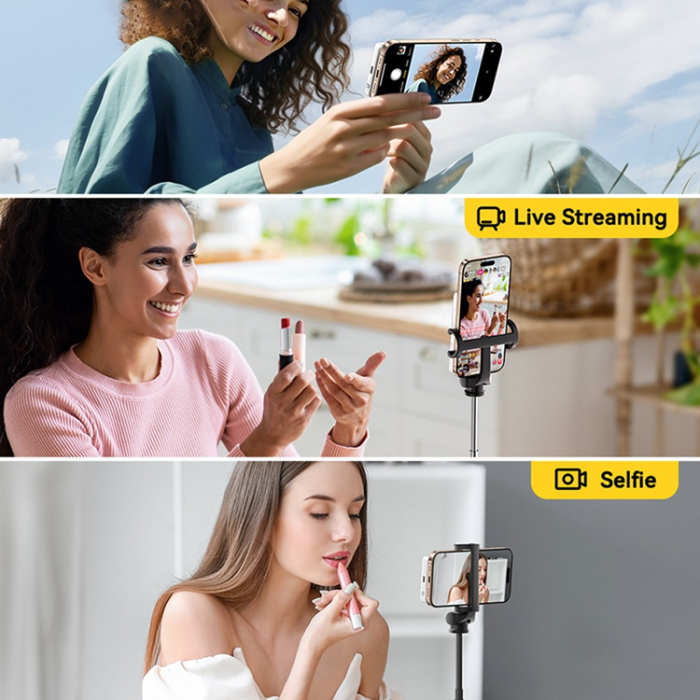 ESSAGER - ESSAGER Magnetisk Selfie-skärm 4.02'' IPS HD Justerbar 3 Ljusstyrkenivåer