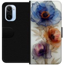 iSecrets - Pl&aring;nboksfodral till Xiaomi Mi 11i med Silkesblommor