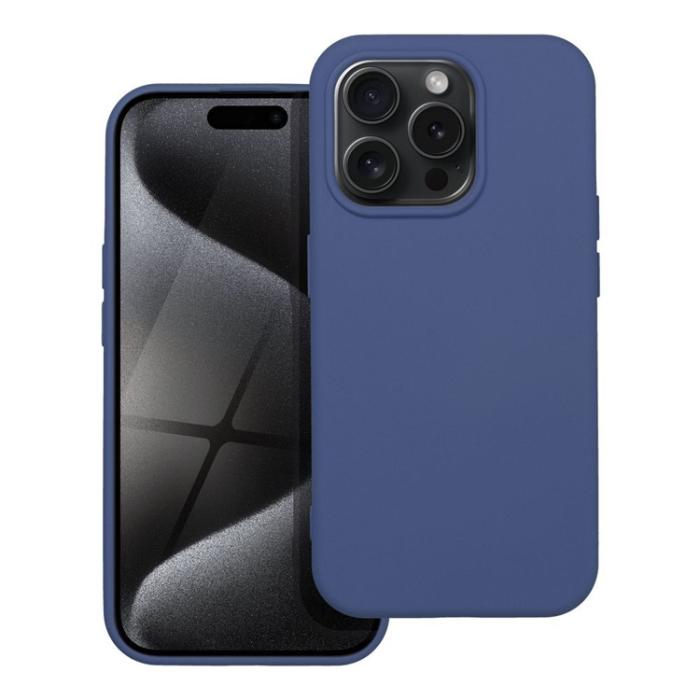OEM - iPhone 15 Pro Mobilskal Silicone - Blå
