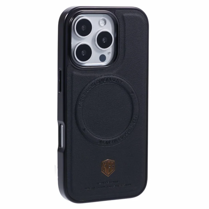 KIGC - KIGC iPhone 16 Pro Mobilskal Magsafe Electroplating - Svart