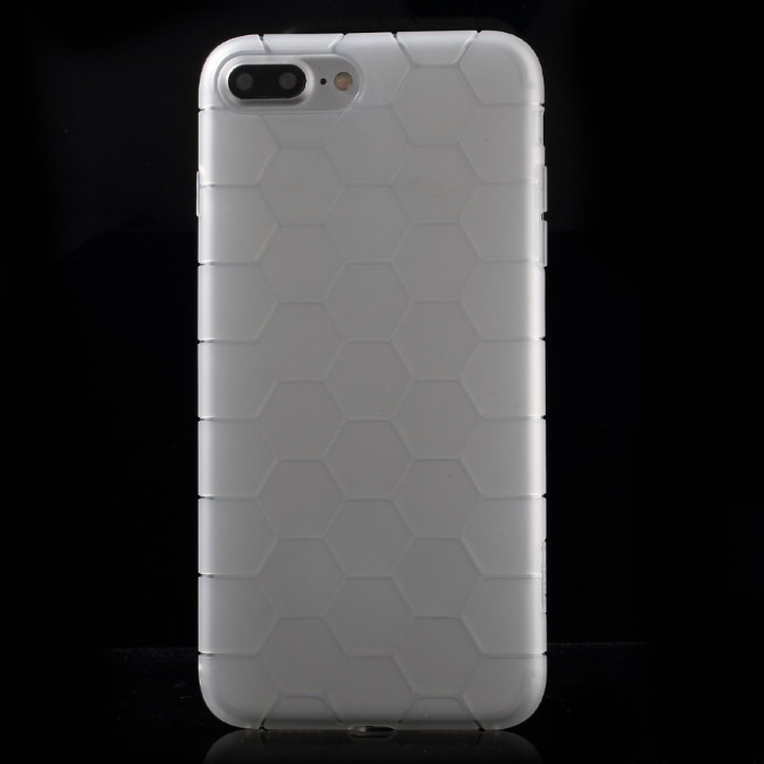 OEM - I-Smile Honeycomb Mobilskal till iPhone 7 Plus - Transparent