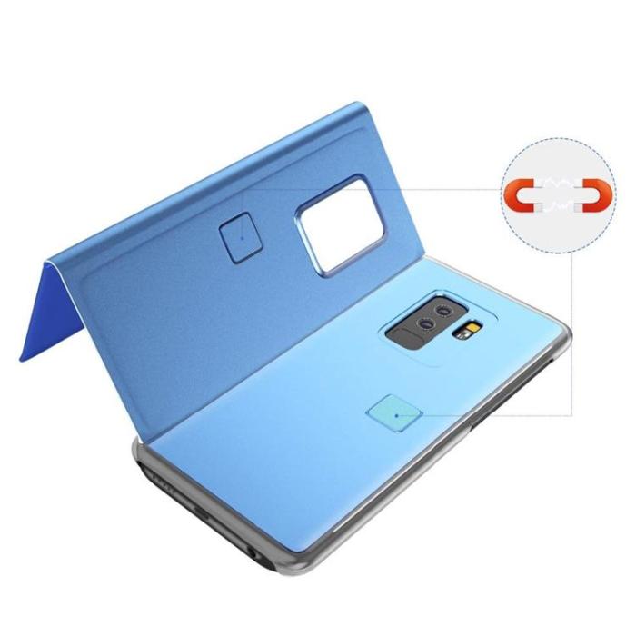 UTGATT1 - Clear View Mobilfodral Huawei P Smart 2020 - Blå