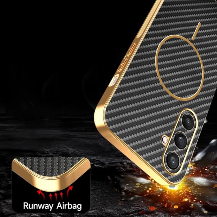 OEM - Mobilskal till Samsung Galaxy S26 Svart Texturerad TPU - Svart