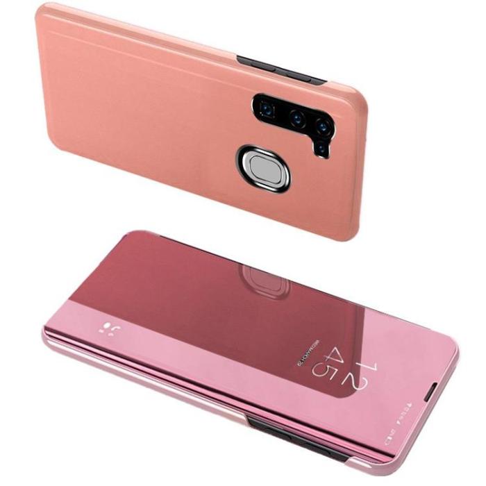 UTGATT1 - Clear View Fodral Galaxy A11 / M11 - Rosa