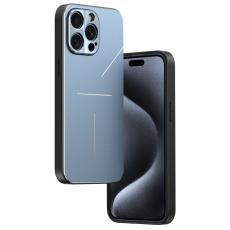 R-JUST - R-JUST RJ-52 Mobilskal till iPhone 15 Pro Aluminium + TPU Bl&aring;