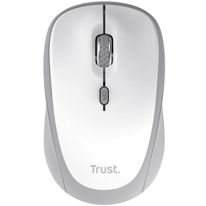 Trust - Trust Yvi+ Trådlös mus Bluetooth / 2.4 GHz Vit