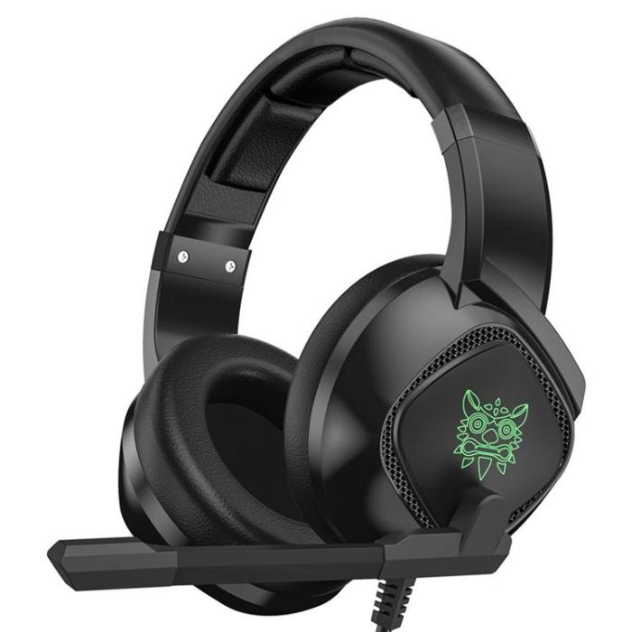 ONIKUMA - ONIKUMA Over-Ear Gaming Hörlurar med Mic PS4 PC Gamer K19 - Svart