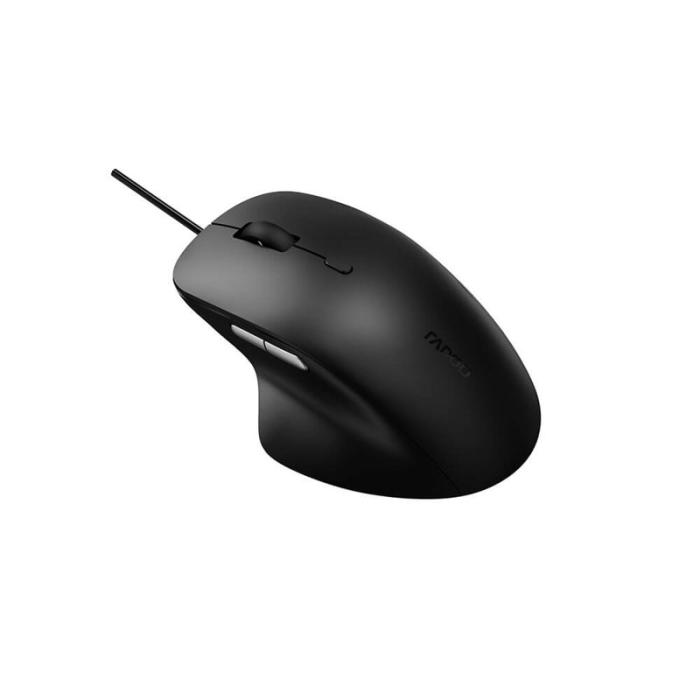 Rapoo - RAPOO Mus N500 USB Kabelansluten Tyst Optisk Svart