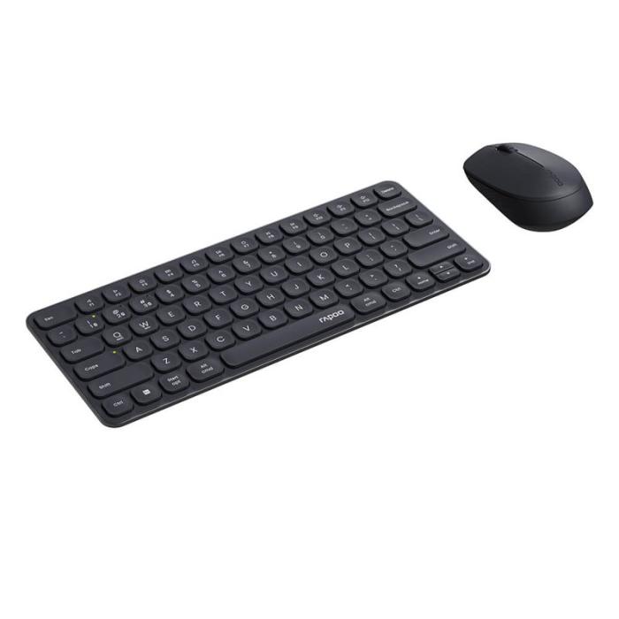 Rapoo - RAPOO Tangentbord/Mus-set 9010M Wireless Multi-Mode Svart