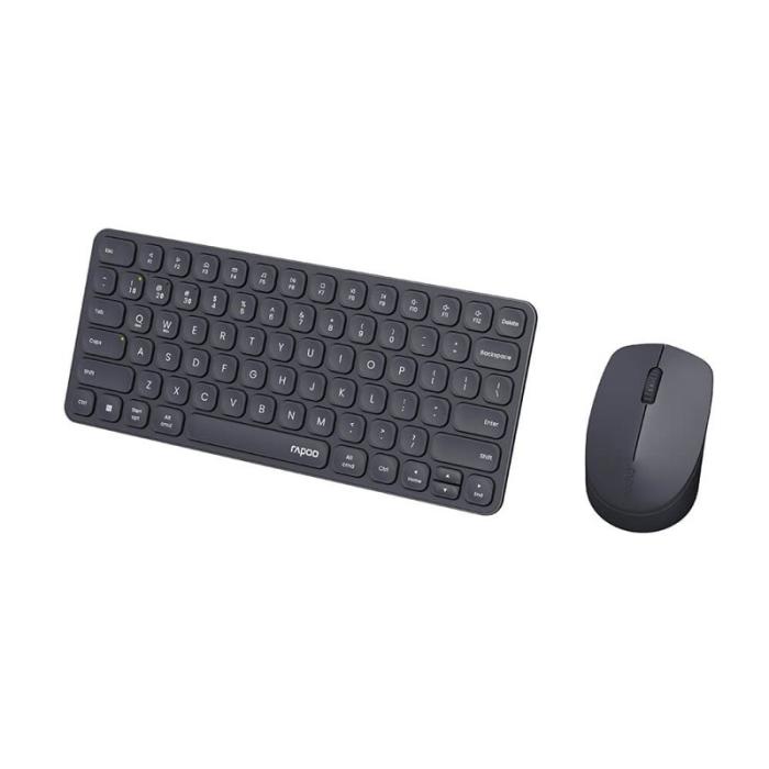 Rapoo - RAPOO Tangentbord/Mus-set 9010M Wireless Multi-Mode Svart