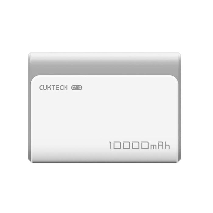 Cuktech - Cuktech Powerbank 10000 mAh 30W USB-C USB-A CP13 - Grå