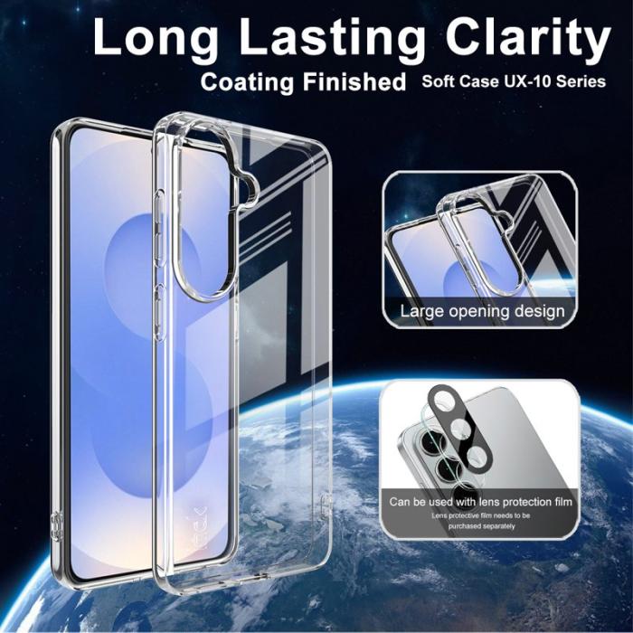 Imak - Imak Mobilskal för Samsung Galaxy S26 Mjuk TPU - Transparent