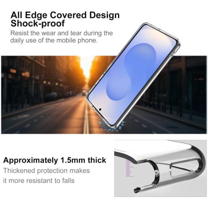 Imak - Imak Mobilskal för Samsung Galaxy S26 Mjuk TPU - Transparent