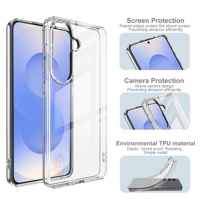 Imak - Imak Mobilskal för Samsung Galaxy S26 Mjuk TPU - Transparent