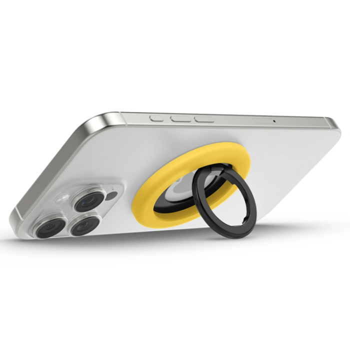 Spigen - Spigen Mobil Ringhållare Magsafe Magnetic Nano Pop - Gul